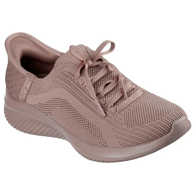 Skechers Women's Slip-ins: Ultra Flex 3.0 - Pure Colour Sneaker in Dark Taupe