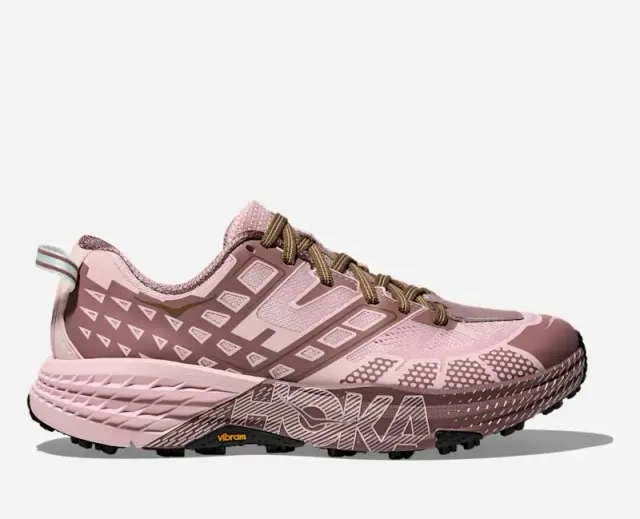 Hoka Speedgoat 2 Trail Shoes In Carnation/Classic Mauve