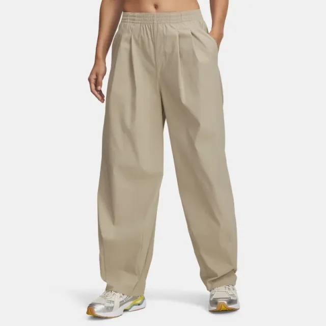Under Armour  Unstoppable Woven Women's Pants City Khaki / Black L