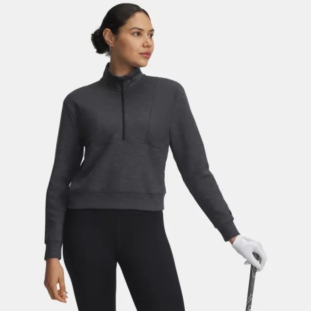 Under Armour  Drive Women's Midlayer Pullover Black / Anthracite / Black L