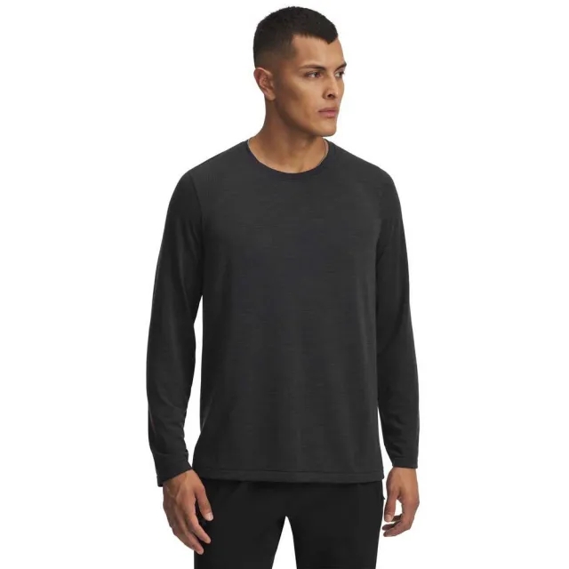 Under Armour  Trail Run Wool Men's Long Sleeve Black / Reflective L