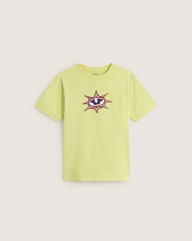 Vans - Kids Star Checker T-Shirt (8-14 Years), Yellow