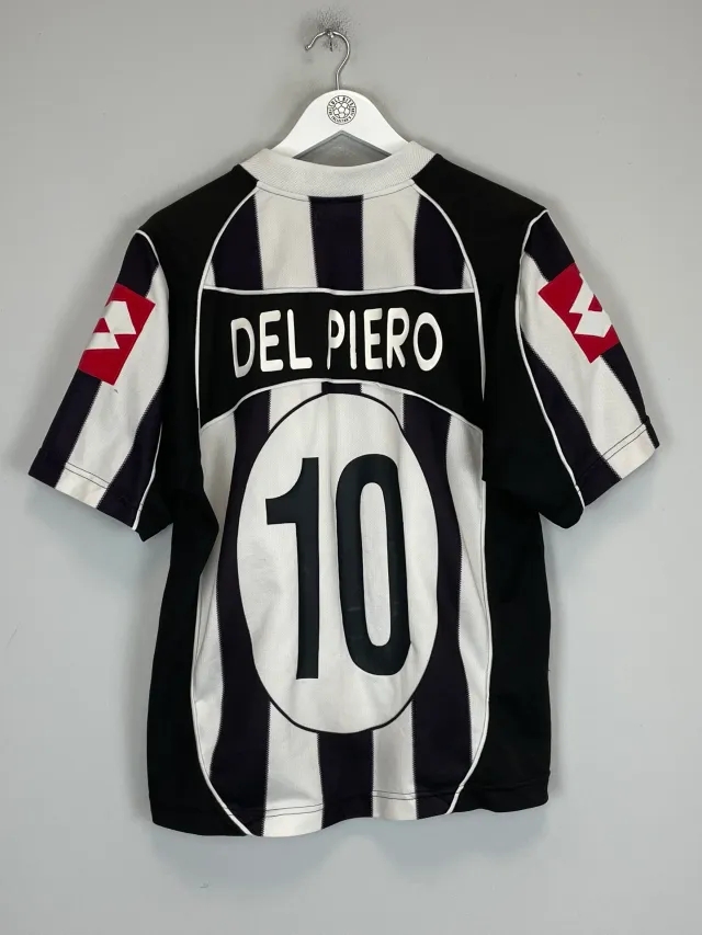2002/03 JUVENTUS DEL PIERO #10 HOME SHIRT (M) LOTTO | Cult Kits