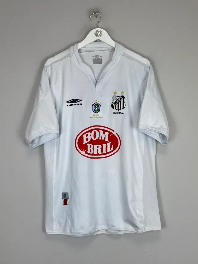 2002 SANTOS 'CHAMPIONS' HOME SHIRT (XL) UMBRO | Cult Kits
