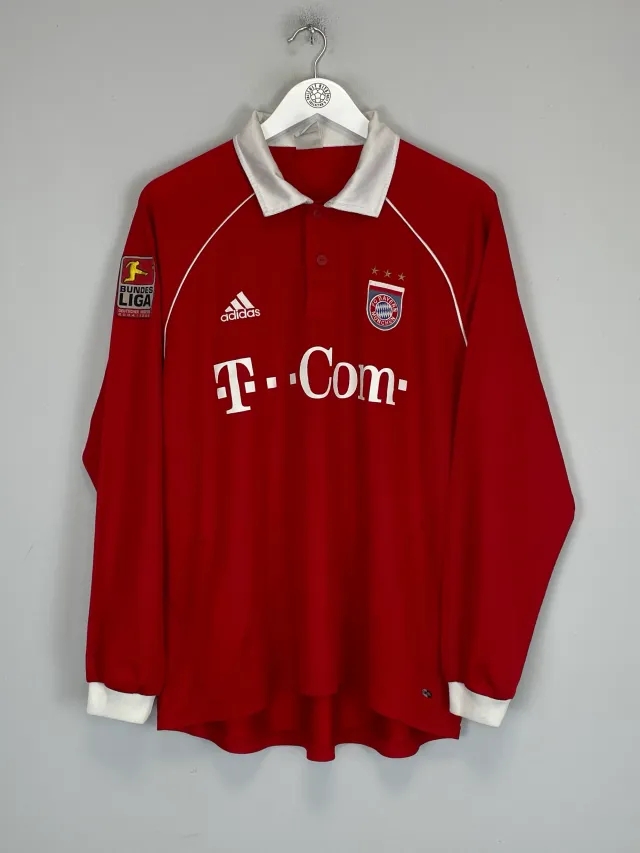 2005/06 BAYERN MUNICH ISMAEL #25 *MATCH ISSUE* L/S HOME SHIRT (L) ADIDAS | Cult Kits