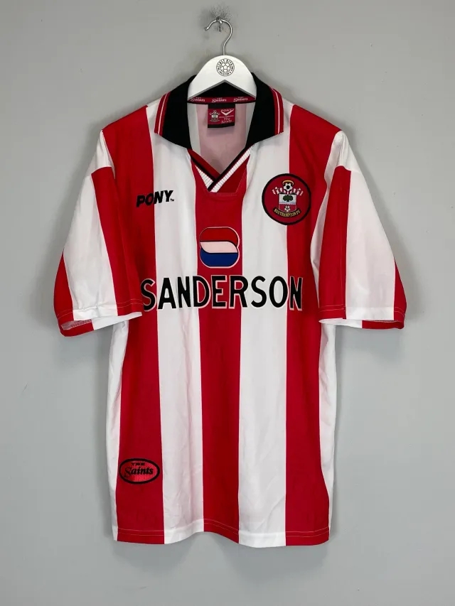 1997/99 SOUTHAMPTON HOME SHIRT (M) PONY | Cult Kits