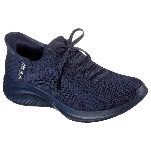Skechers Women's Slip-ins: Ultra Flex 3.0 - Pure Colour Sneaker in Dark Navy Blue