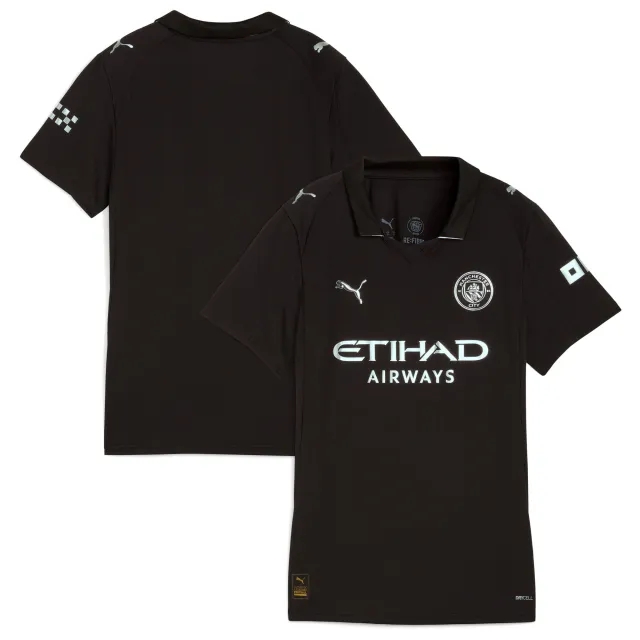 PUMA Manchester City 25/26 Away Jersey Women, Black, size Large