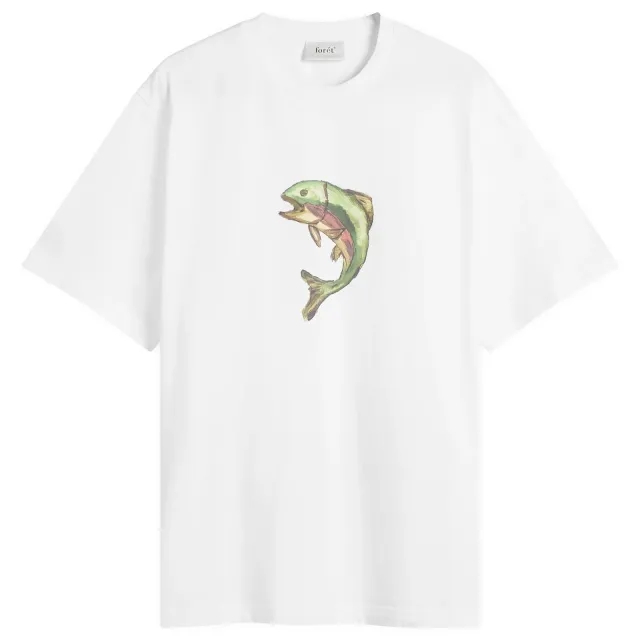 Foret Men's Catch T-Shirt White