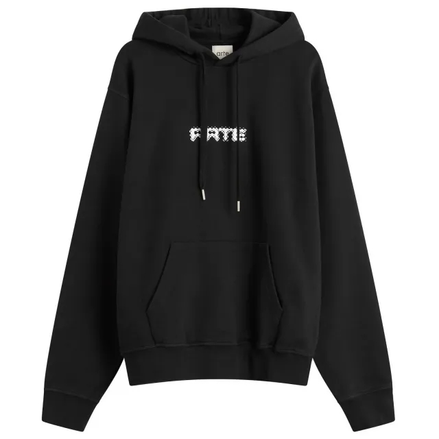 Arte Men's Pixel Hoodie Black