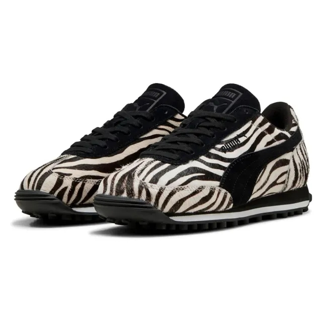 PUMA Easy Rider Zebra Sneakers Women, Warm White/Black, size 3