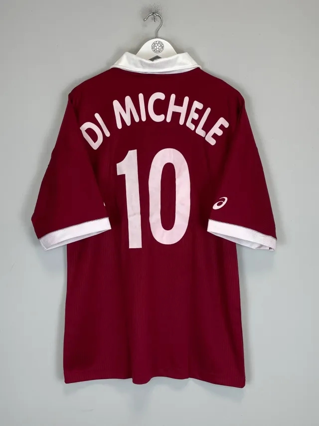 1999/00 SALERNITANA DI MICHELE #10 *BNWT* HOME SHIRT (XL) ASICS | Cult Kits