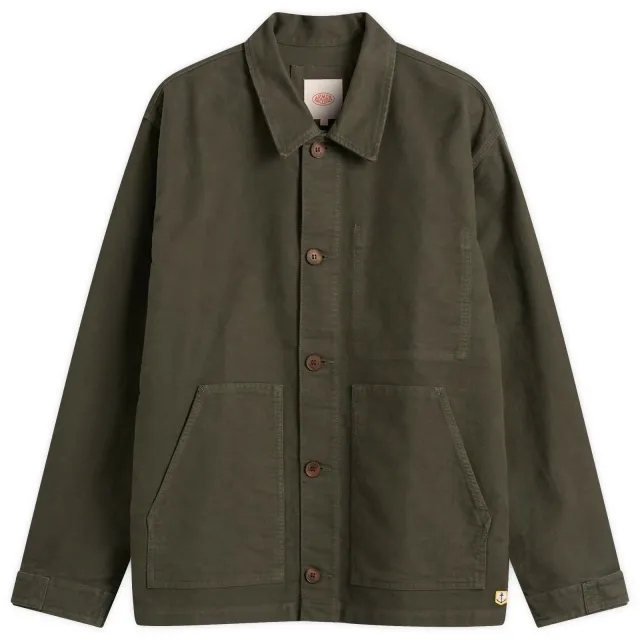 Armor-Lux Men's Fisherman Chore Jacket Chimera
