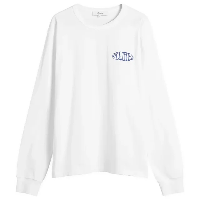 Palmes Men's Angels Long Sleeve T-Shirt White