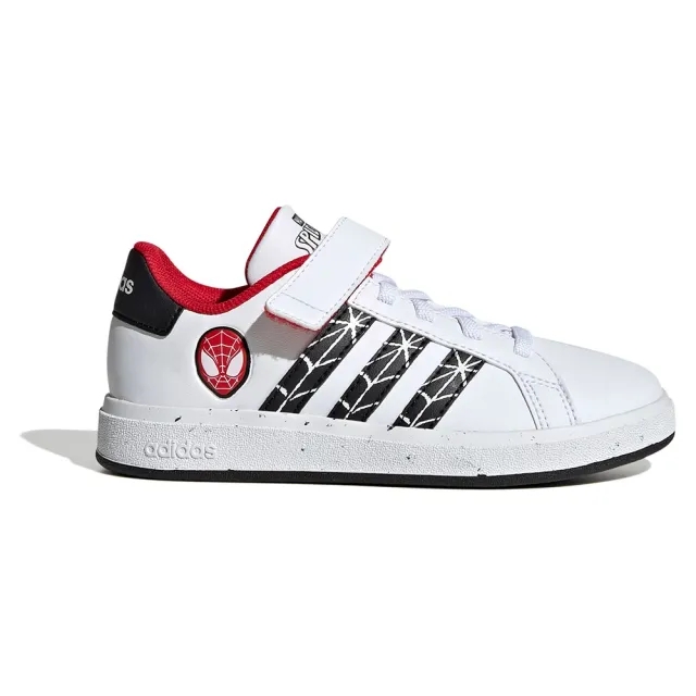 Adidas Grand Court X Marvel Spider- - Cloud White / Core Black / Better Scarlet