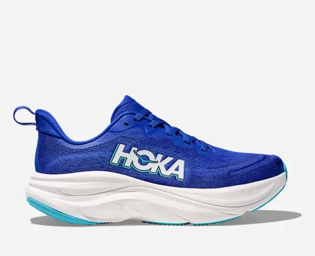 Hoka Women's Skyflow Road Running Shoes In Ultramarine/Night Sky