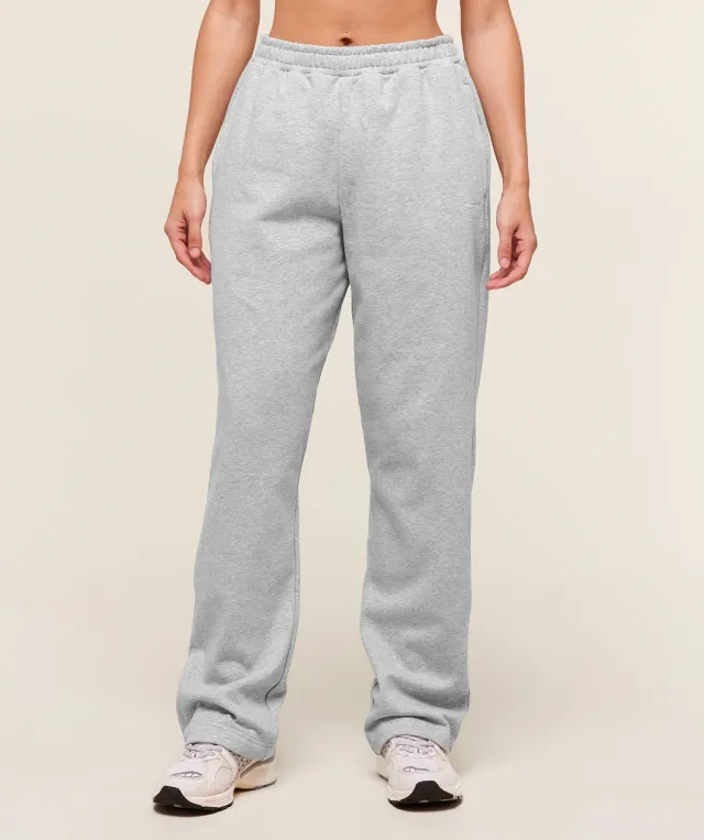  Training Fleece Straight Leg Jogger - Light Grey Core Marl