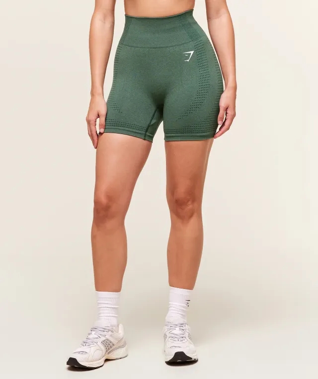  Vital Shorts - Dark Green Marl