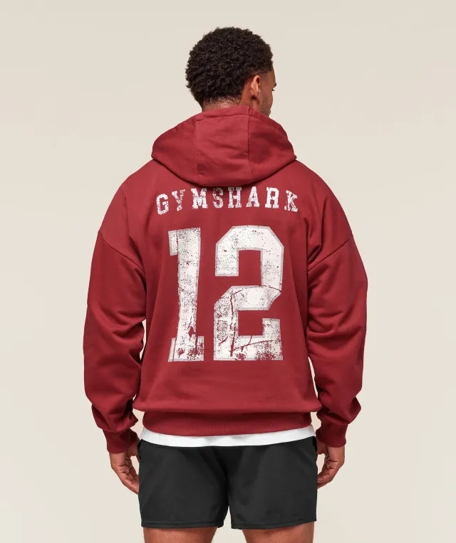  Campus Hoodie - Athletic Burgundy