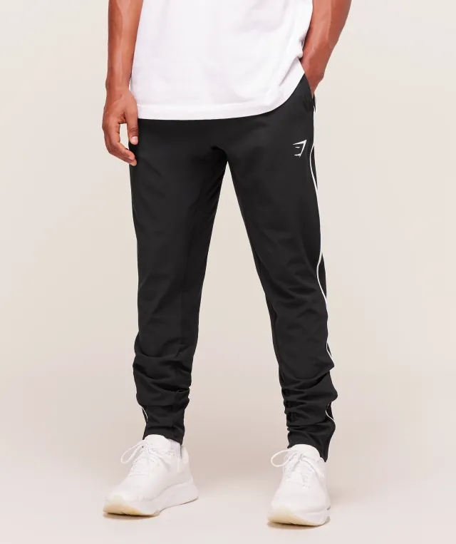  Arrival Woven Block Joggers - Black