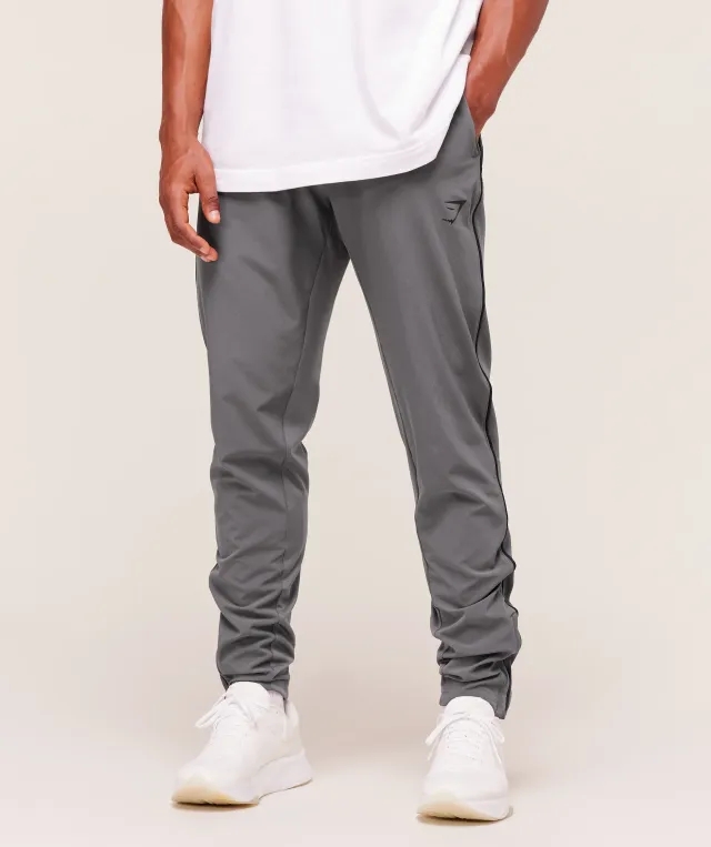  Arrival Woven Block Joggers - Dark Grey