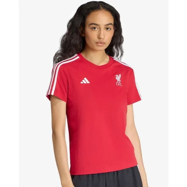 LFC adidas Womens 25/26 DNA Tee Red