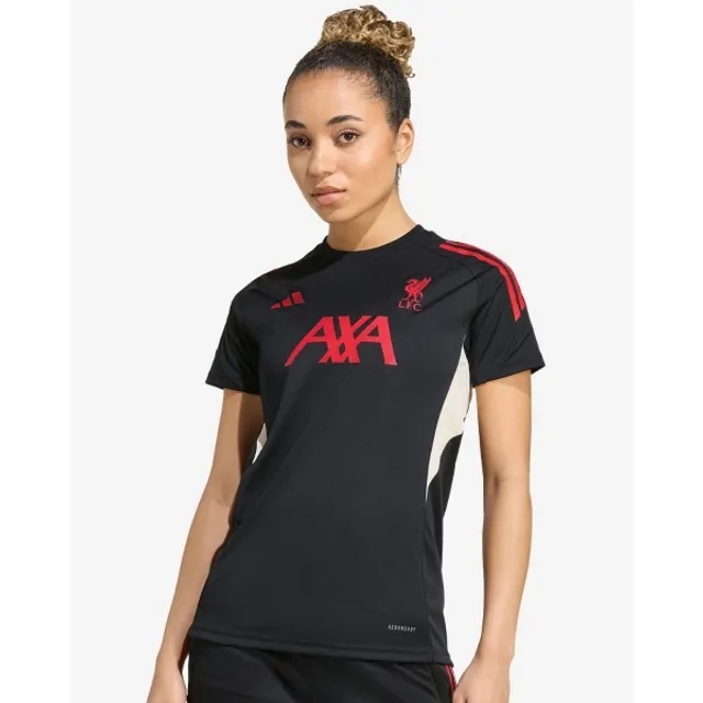 LFC adidas Womens 25/26 Domestic Short Sleeve Top Black