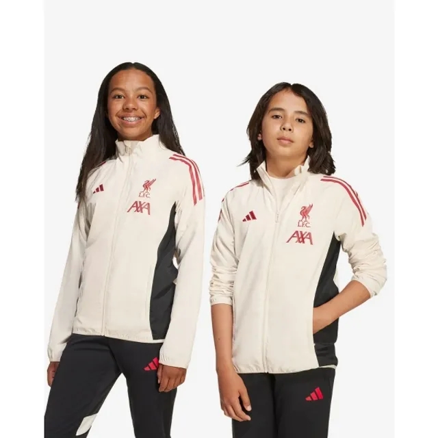 LFC adidas Youth 25/26 Domestic Training Jacket White