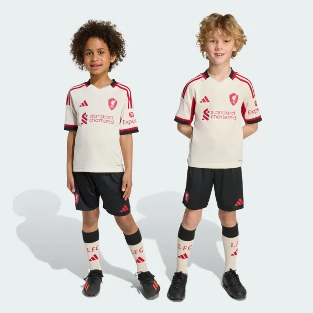 adidas Liverpool FC 25/26 Away Mini Kit Kids