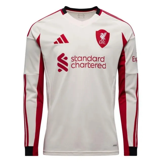 LFC adidas Mens 25/26 Away Long Sleeve Jersey