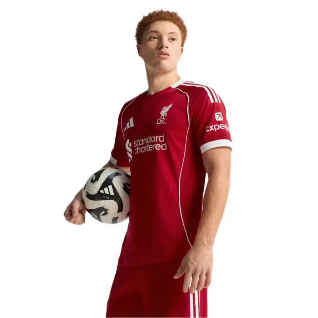 LFC adidas Mens 25/26 Authentic Home Jersey