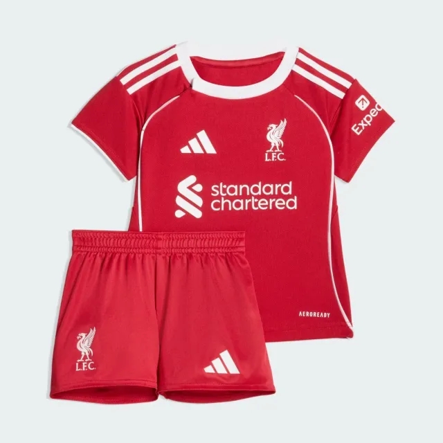 adidas Liverpool FC 25/26 Home Baby Kit Kids