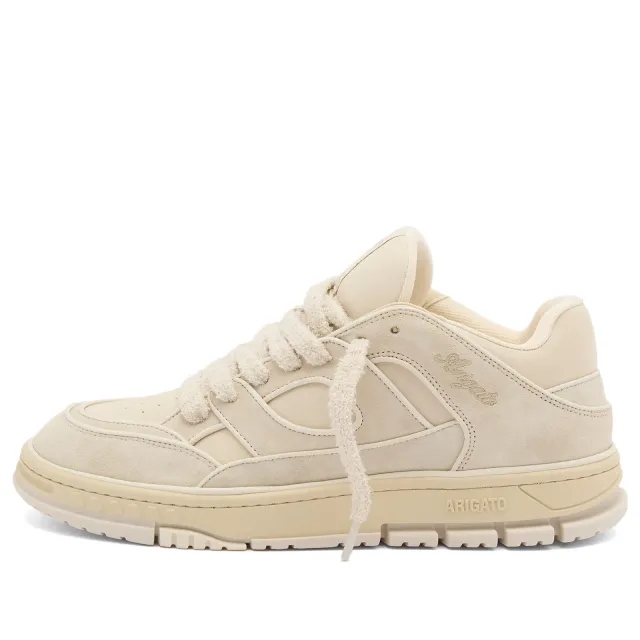 Axel Arigato Men's Area Lo Piping Sneaker Light Beige/Off White