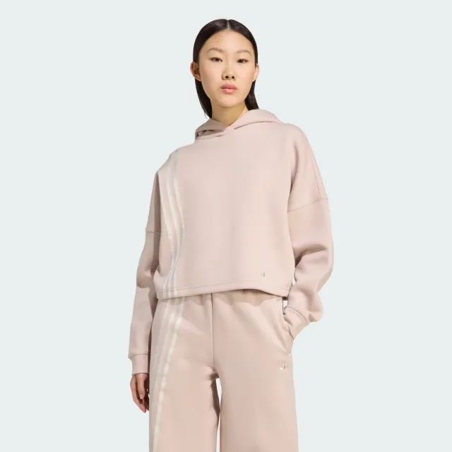 adidas Off Placed 3-Stripes Hoodie