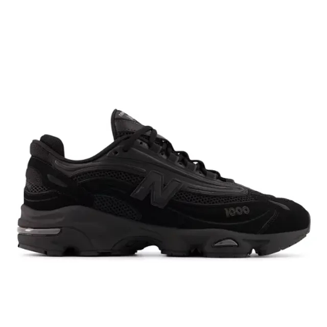 New Balance Unisex 1000 in Black/Grey Synthetic