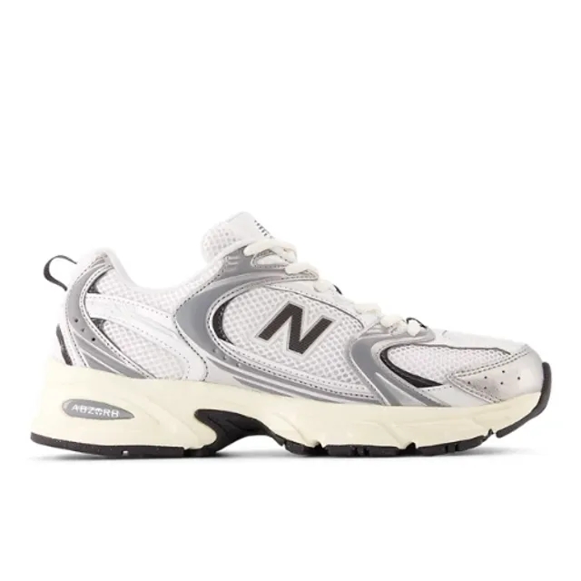 New Balance Unisex 530 in Grey/Black Synthetic