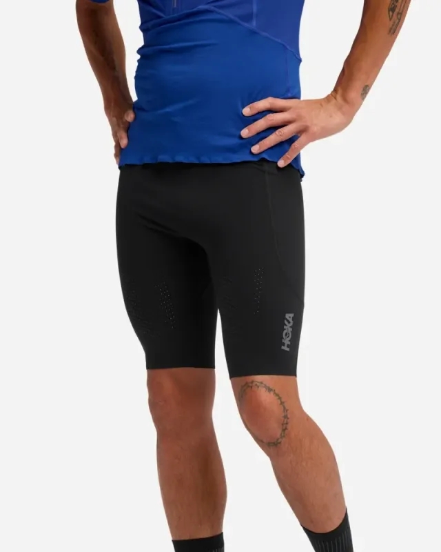 Hoka Men's Skybreeze Half Tight In Black