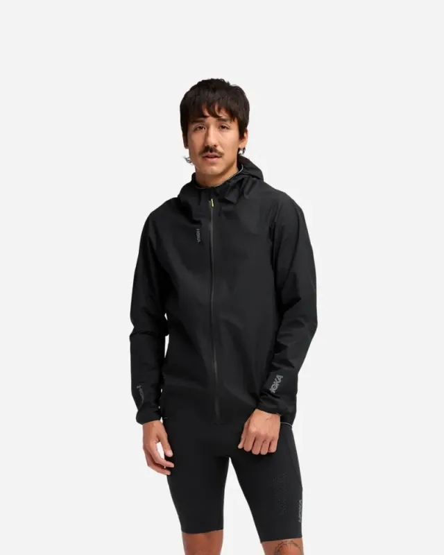 Hoka Men's Skybreeze Gore-Tex Jacket In Black