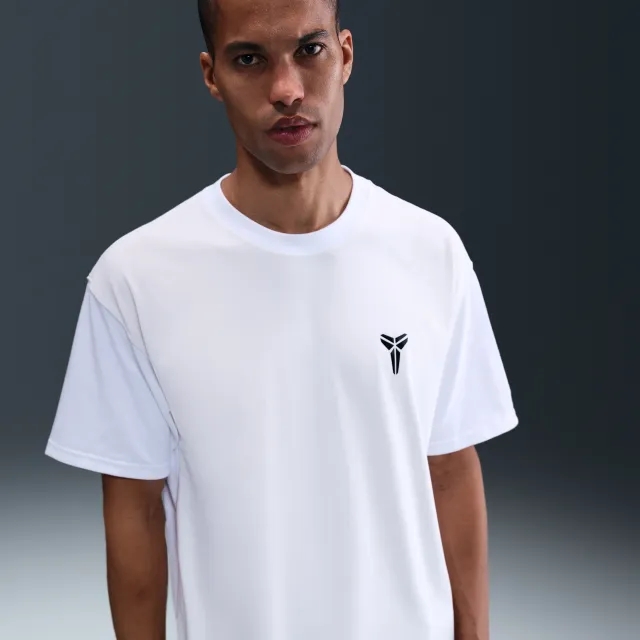 Nike Kobe Men's Dri-FIT Basketball T-Shirt - White - Polyester/Cotton