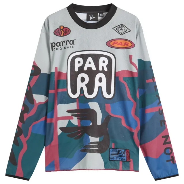 By Parra Men's Dirt Jumper Long Sleeve T-Shirt Grey
