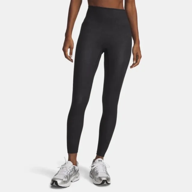 Under Armour  Meridian Suede Effect Women's Ankle Leggings Black / Black L