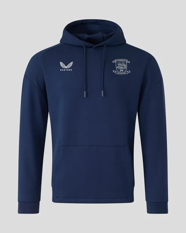Castore Preston Travel Overhead Hoodie - Black Iris