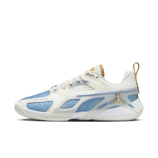 Nike Jordan Heir Series 'Denim and Gold' Women's Basketball Shoes - White