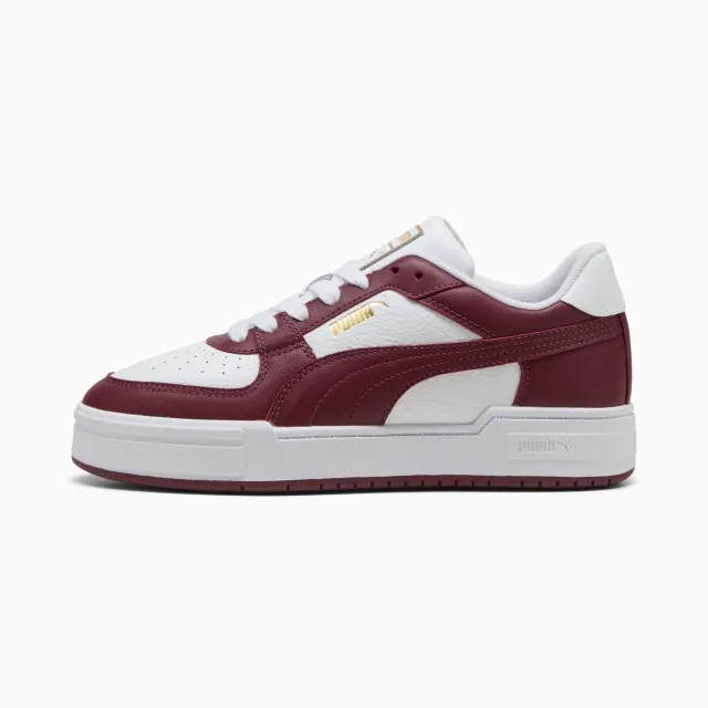 PUMA CA Pro Classic II Sneakers, White/Ruby Shimmer, size 10