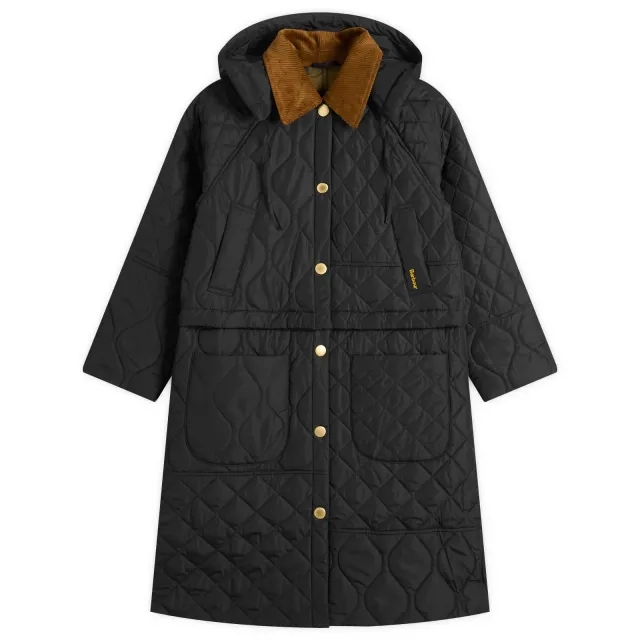 Barbour Women's Lilian Quilted Jacket Black
