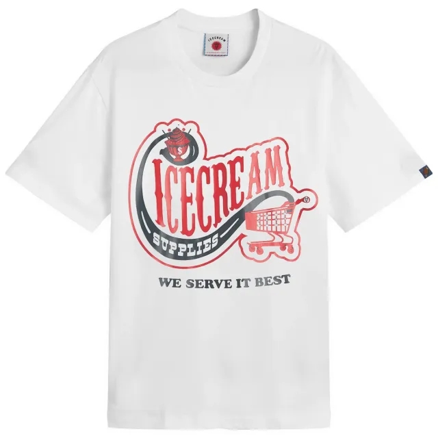 ICECREAM Men's Convenience Store T-Shirt White