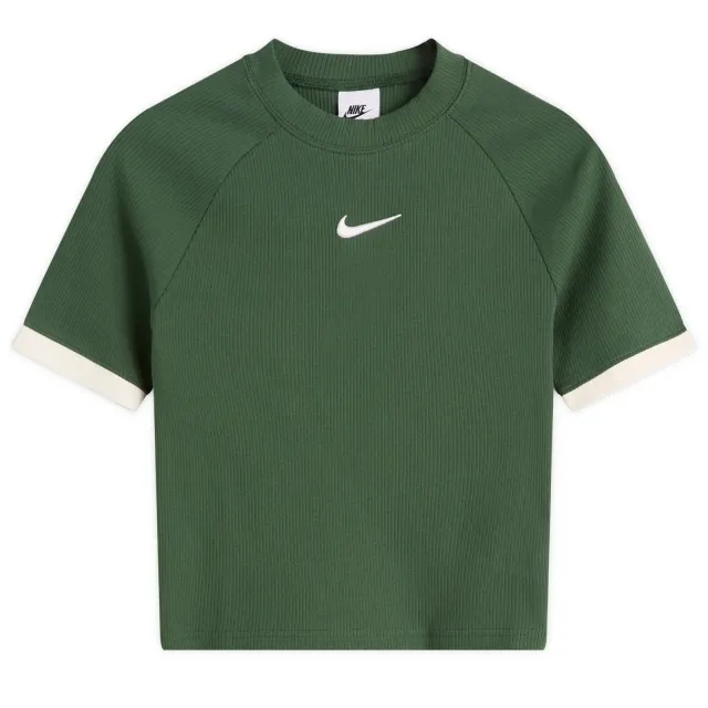 Nike Women's Sports Fitted Top Fir/Sail