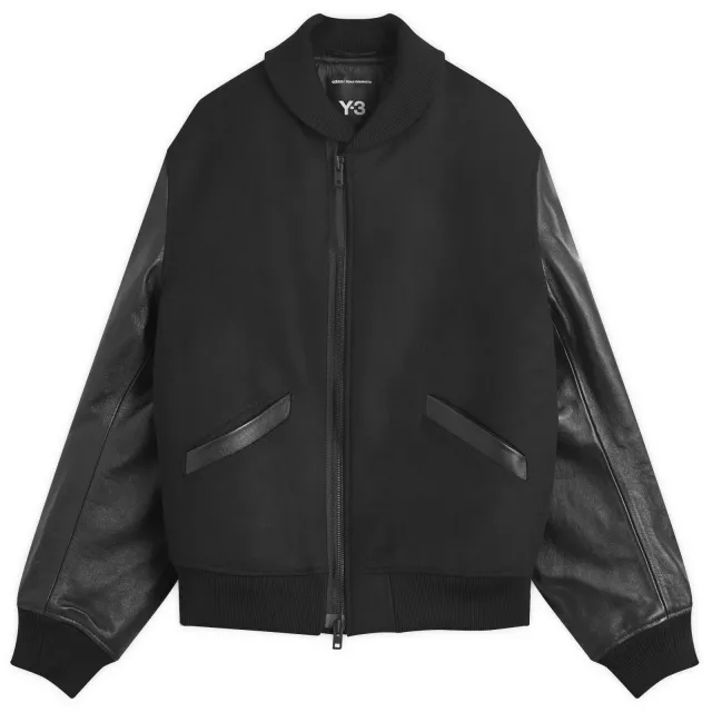 Y-3 Men's Varsity Jacket Black