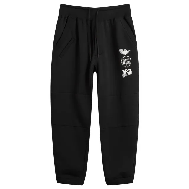 Y-3 Men's Logo Track Pant Black