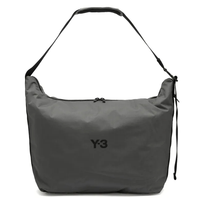 Y-3 Men's Cordura Cross Body Bag Granite